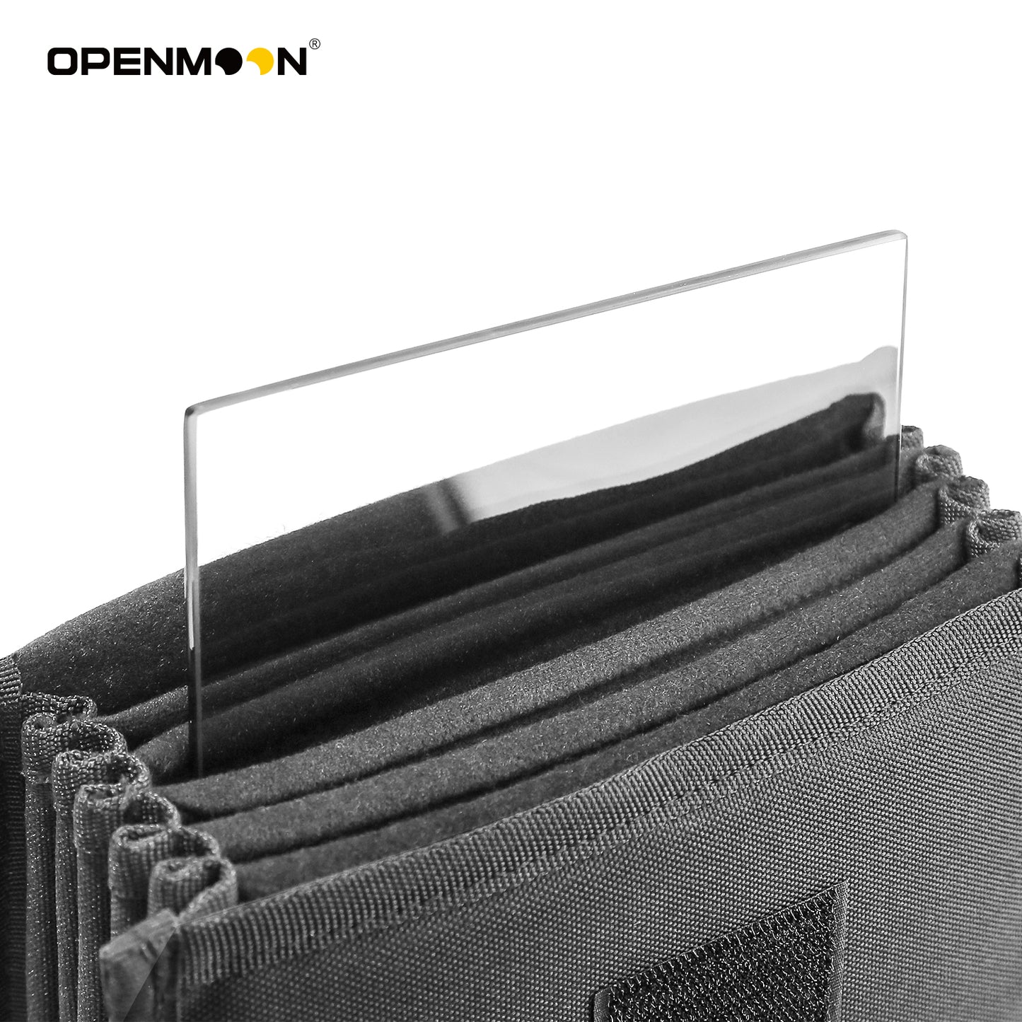 OPENMOON Belt Style Filter Carry Case Pouch for 6 pcs Filter 6.6x6.6