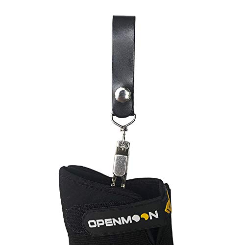 OPENMOON Glove Leather Clips (Black)