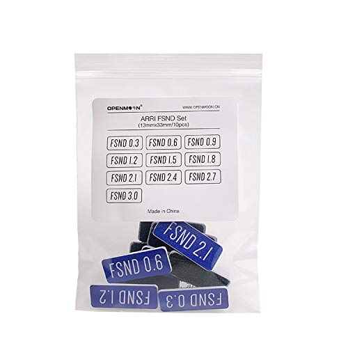 OPENMOON Filter Tags ARRI FSND Set 10pcs/set