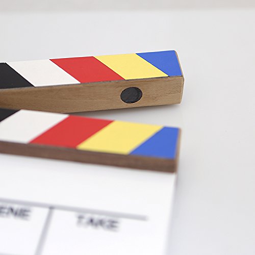 OPENMOON Director's Film Clapboard Cut Action Scene Clapper Board focus Slate for Close-up shot (SMALL)