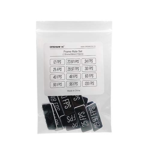 OPENMOON Filter Tags Frame Rate Set 12pcs/Set