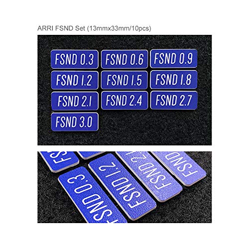 OPENMOON Filter Tags ARRI FSND Set 10pcs/set