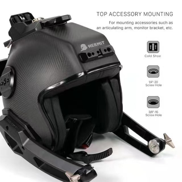 OPENMOON & Tilta Hermit POV Support System First-person photography helmet professional photography helmet